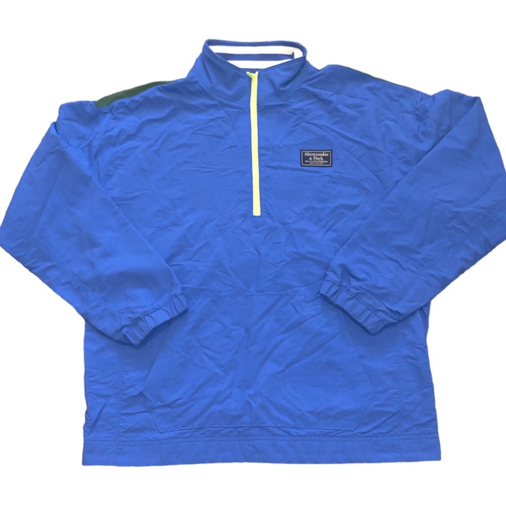 Abercrombie & Fitch nylon 1/2 zip pullover windbreaker size XS